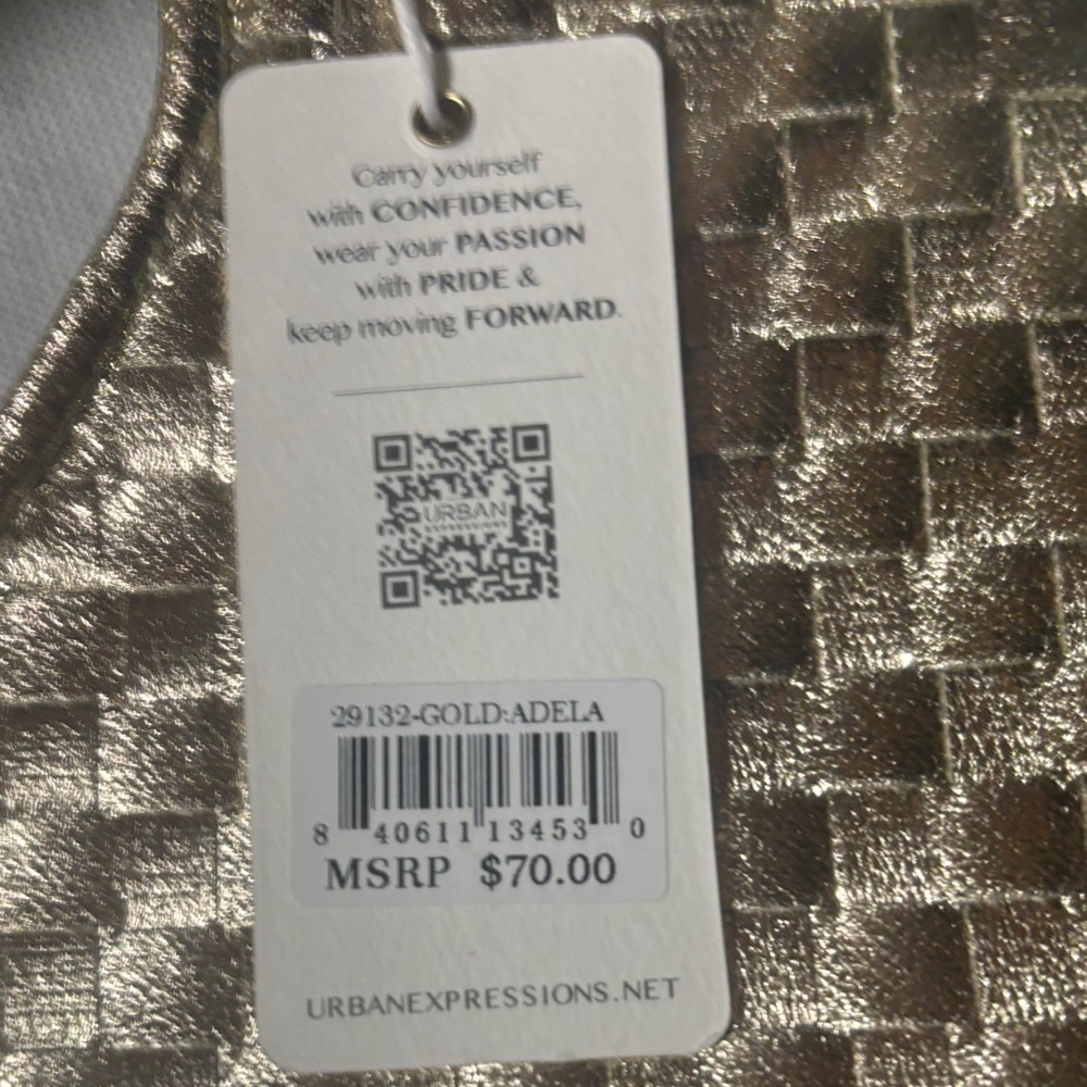 Urban Expressions Adela Woven Hobo Bag - Picture 6 of 7